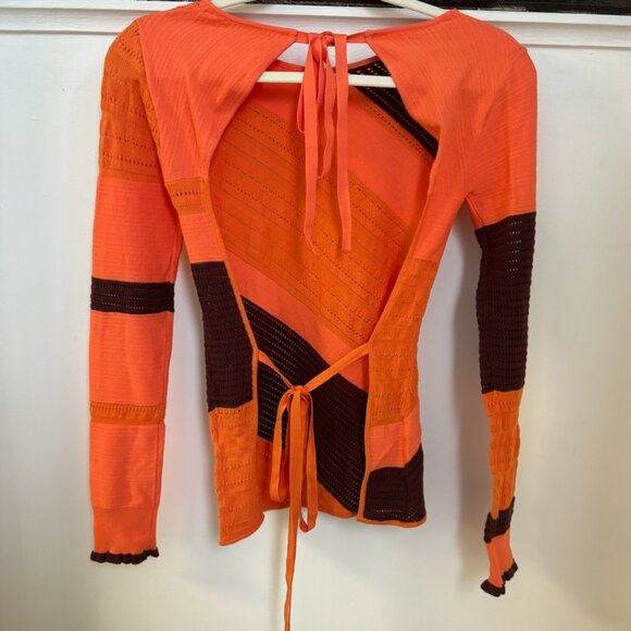 Ciao Lucia Oria Top Eggplant Size S - Picture 4 of 4